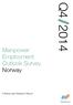 Q Manpower. Employment Outlook Survey Norway. A Manpower Research Report