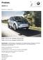 Prisliste. BMW i3. BMW i3 (60 Ah) vejl. udsalgspris DKK. BMW i3 (94 Ah) vejl. udsalgspris DKK.