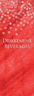 Drikkemeny Beverages