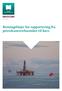 Retningslinjer for rapportering fra petroleumsvirksomhet til havs
