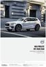 BILIA PRISLISTE NYE VOLVO XC60 PRISLISTE PR. 28. NOVEMBER 2017 Prisene er inkl. reg.omk., kr ,-. Årsavgift kommer i tillegg.