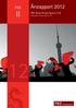 Årsrapport 2012 PRE II. PRE China Private Equity II AS. Organisasjonsnummer