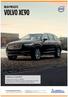Volvo XC90. Bilia prisliste. Prisliste pr. 13. april 2016