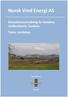 Norsk Vind Energi AS. Konsekvensutredning for Sandnes vindkraftverk, Sandnes. Tema: Landskap. Utarbeidet av: