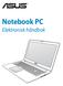 Notebook PC. Elektronisk håndbok