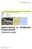 Miljøvurdering av Vestfjorden Avløpsselskap Indikatorprosjekt