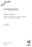 UTREDNING. Snillfjord vindkraft 1. Status for svartand, storlom, smålom, hønsehauk og hubro før bygging av vindkraftverk. Magne Husby Martin Pearson