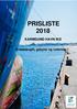 PRISLISTE 2018 KARMSUND HAVN IKS. Anløpsavgift, gebyrer og vederlag