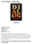 Last ned Dialog - Abid Q. Raja. Last ned. Last ned e-bok ny norsk Dialog Gratis boken Pdf, ibook, Kindle, Txt, Doc, Mobi