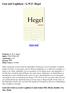 Last ned Logikken - G.W.F. Hegel. Last ned. Last ned e-bok ny norsk Logikken Gratis boken Pdf, ibook, Kindle, Txt, Doc, Mobi