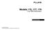 Models 175, 177, 179. True RMS Multimeters. Bruksanvisning. May 2003 (Norwegian) 2003 Fluke Corporation. All rights reserved. Printed in USA.