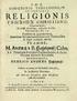 RELIGIONIS. MAndrea B*gdgc(qtt)t(l/Calm. fnhsms CHRISTIAN/E. DISPUTATIO THEOLOGICA,IV. /. Af. J. S. S. Theologise Profeflore Extraordinario, & Ecclef.