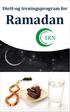 Diett-og treningsprogram for Ramadan