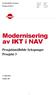 Modernisering av IKT i NAV