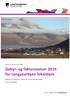 Gebyr- og fakturasatser 2019 for Longyearbyen lokalstyre