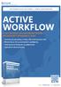 ACTIVE WORKFLOW ELEKTRONISK BILAGSHÅNDTERING I MICROSOFT DYNAMICS NAV AUTOMATISER RUTINER SPAR KOSTNADER. Your challenge. Our passion.