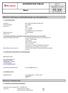 SIKKERHETSDATABLAD Metan NOAL_0078A SEKSJON 1: Identifikasjon av stoffet/stoffblandingen og av selskapet/foretaket