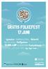 GRATIS FOLKEFEST 17.JUNI