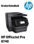 HP OfficeJet Pro 8740 All-in-One series. Brukerhåndbok