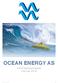 OCEAN ENERGY AS. Informasjonsprospekt Februar 2019 OCEAN ENERGY AS
