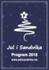 Jul i Sandvika. Program
