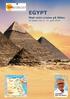 EGYPT. Med mini-cruise på Nilen. 10 dagers tur april Reiseleder Jens Axel Weisser