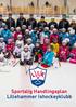 Sportslig Handlingsplan Lillehammer Ishockeyklubb