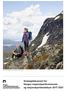 Utsikt fra Hallingskarvet. Fotograf Emile Holba. Strategidokument for Norges nasjonalparkkommuner og nasjonalparklandsbyer