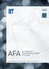 AFA AUTORISERT FINANSANALYTIKERSTUDIUM NORSKE FINANSANALYTIKERES FORENING OG NORGES HANDELSHØYSKOLE