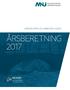 VERDISKAPING OG ARBEIDSPLASSER ÅRSBERETNING 2017