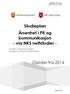 Studieplan Årsenhet i PR og kommunikasjon - via NKS nettstudier -