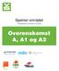 Overenskomst A, A1 og A2