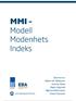 MMI Modell Modenhets Indeks