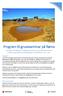 Program til gruveseminar på Røros