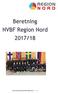 Beretning NVBF Region Nord 2017/18