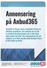 Annonsering på Anbud365