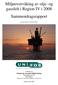 Miljøovervåking av olje- og gassfelt i Region IV i 2008 Sammendragsrapport