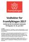 Vedtekter for Framfylkingen 2017