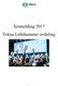 Årsmelding 2017 Tekna Lillehammer avdeling