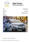 Opel Corsa Priser og spesifikasjoner