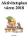 Aktivitetsplan våren 2018