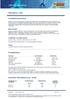 Egenskap Test/Standard Beskrivelse Tørrstoff pr volum ISO 3233 Glansgrad (60 ) ISO 2813 Flammepunkt ISO 3679 Method 1 43 C.