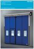 Produktdatablad Foldeport ASSA ABLOY FD2250P. ASSA ABLOY Entrance Systems