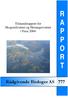 Tilstandsrapport for Skogseidvatnet og Henangervatnet i Fusa 2004 A P P O R T. Rådgivende Biologer AS 777