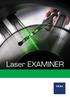 Laser EXAMINER er et unikt verktøy, utviklet av TEXA i samarbeid med Brembo for presist å kunne måle tykkelsen på bremseskiven og dekkmønsterdybden.