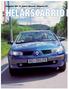 Peugeot 307 CC møter Renault Mégane CC: BILtest Nr Bil juli / august