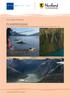 Vannregion Nordland PLANPROGRAM. for forvaltningsplan med tiltaksprogram for vannregion Nordland og Jan Mayen