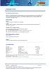 Egenskap Test/Standard Beskrivelse Tørrstoff pr volum ISO 3233 Glansgrad (GU 60 ) ISO 2813