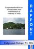 Resipientundersøkelse av Fossingfjorden, med strømmålinger og vurdering av avløp R A P P O R T. Rådgivende Biologer AS 2486