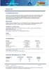 Egenskap Test/Standard Beskrivelse. matt (0-35) Flammepunkt ISO 3679 Method 1 14 C kalkulert VOC-USA / VOC Hong Kong EPA Method 24